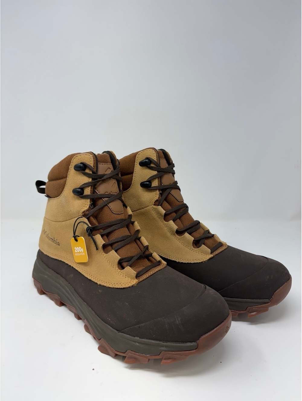 Columbia Mens Expeditionist Omni-Heat Brown BM9083-373
